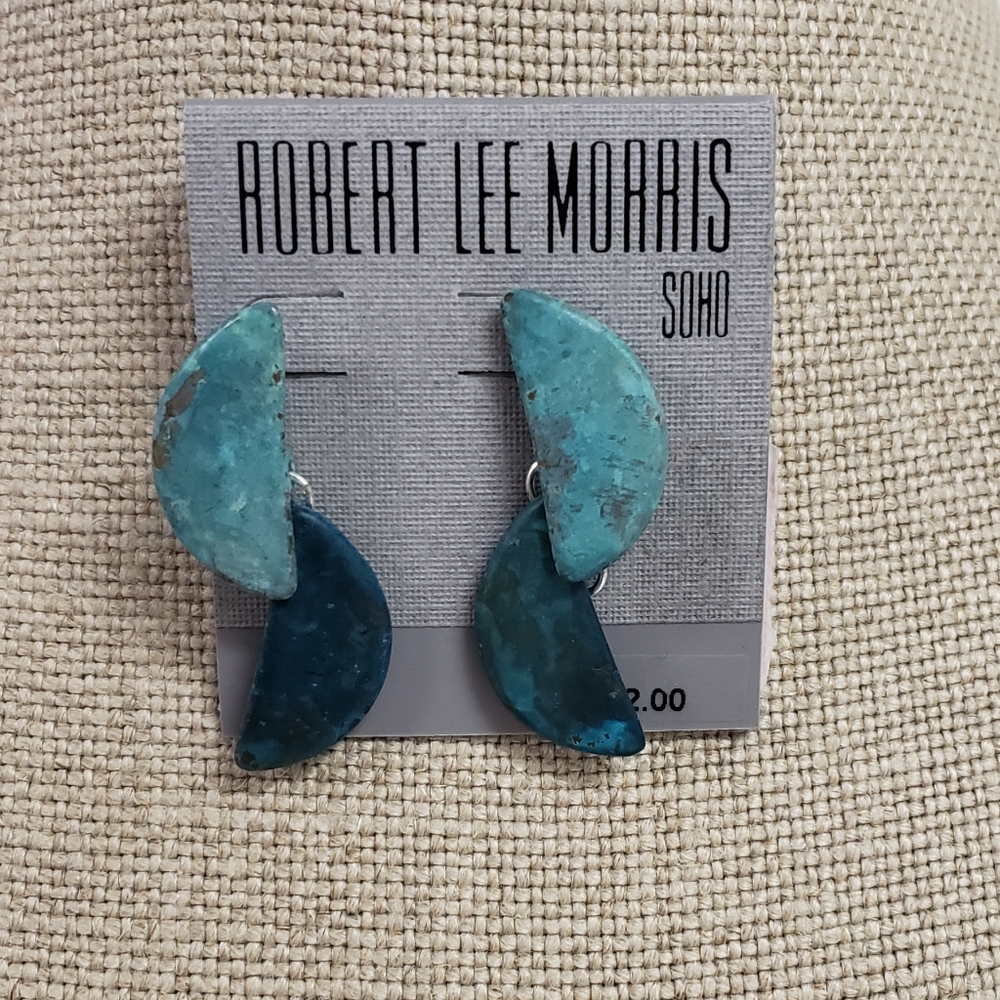 Robert Lee Morris Soho turquoise earrings